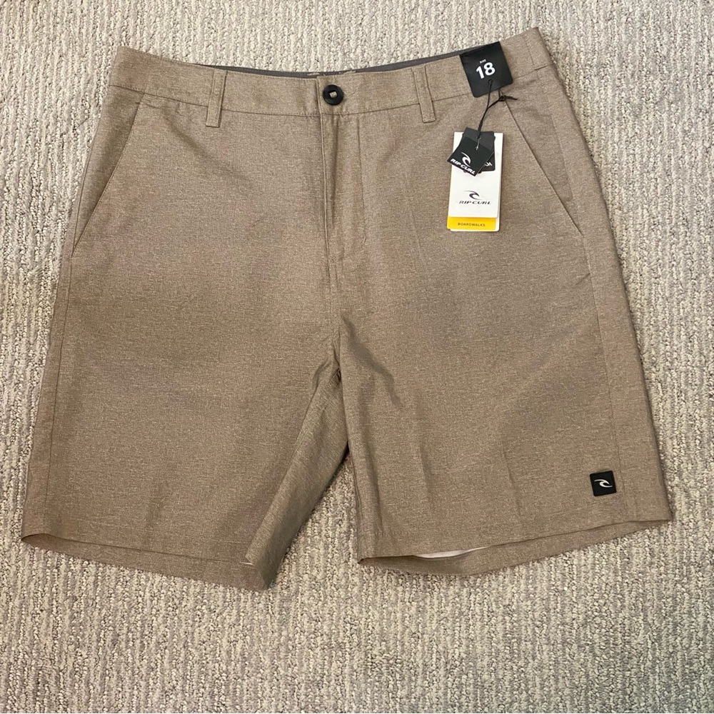 Rip Curl Big Boys size 18‎ Khaki/Olive Boardwalks Ohama Walkshort